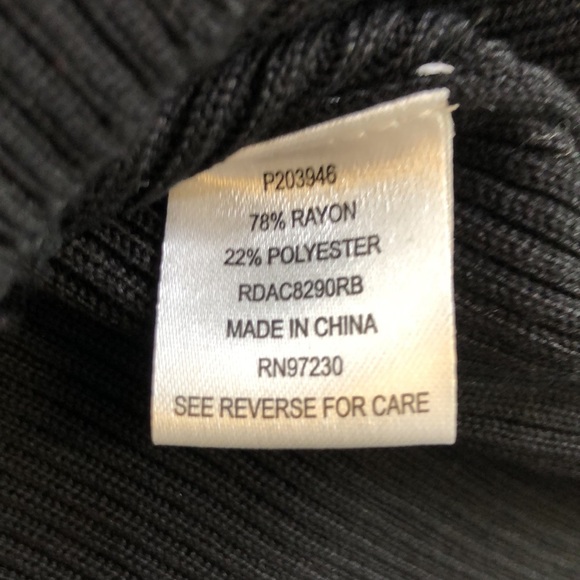 Almost Famous Black Midi Dress with Sheer Sleeves Body con Size XL - Picture 9 of 11